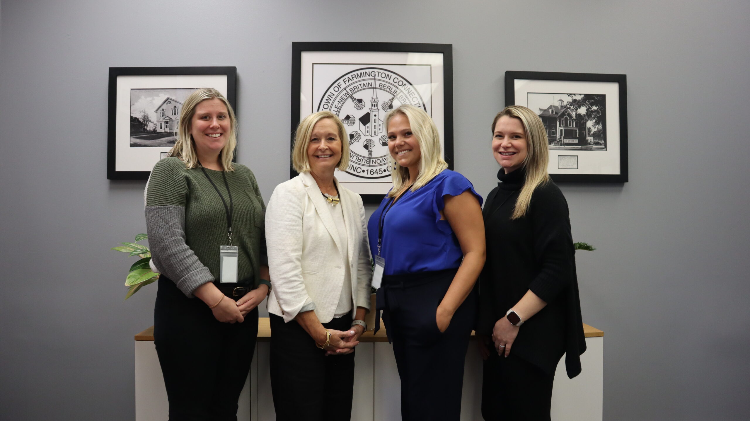 Rose Ponte, Director of Economic Development, Farmington, Connecticut and her team (names)